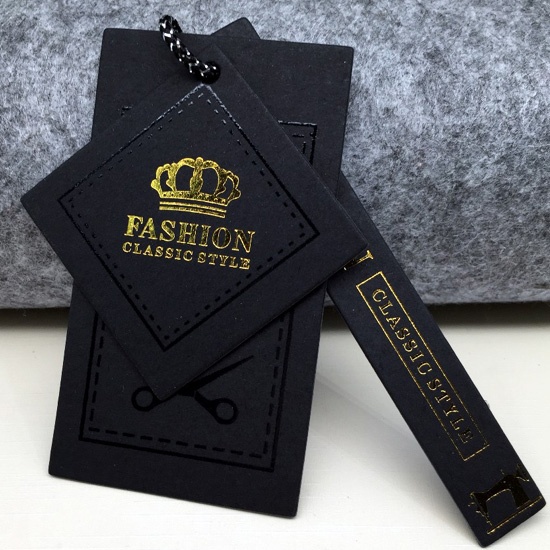 Fashionable Clothing Logo Brand Paper Hang Tag