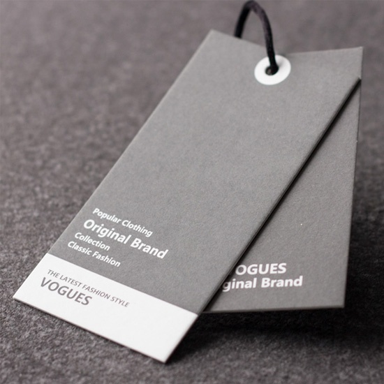 Fashionable Clothing Logo Brand Paper Hang Tag