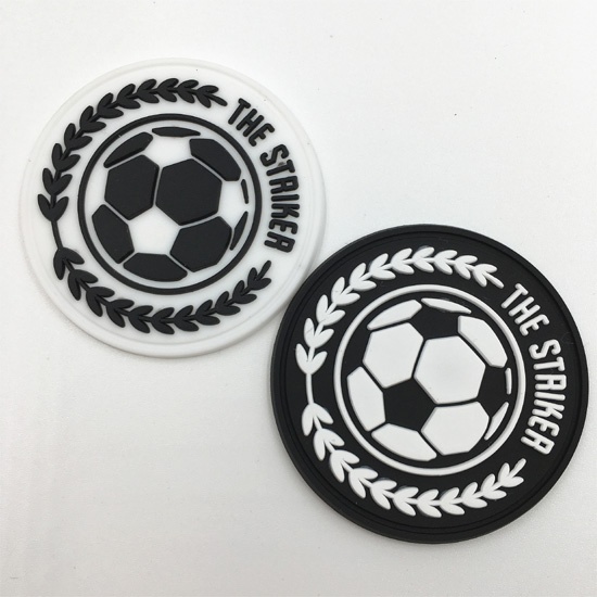 3D Soft Rubber Badge Silicone patch For Clothes