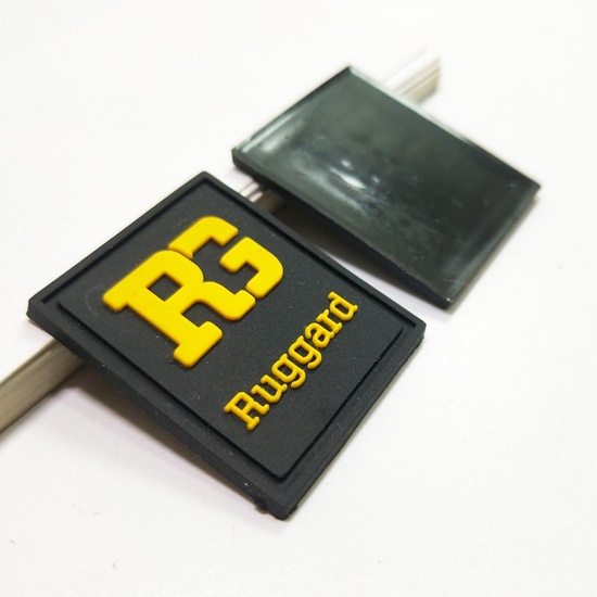 Rubber Badge Silicone Patch For ClothingShoes