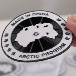 3D PVC Rubber Patch Silicone Heat Transfer Printing Label