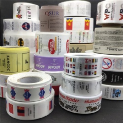100% Polyester Woven Ribbon For Clothes And Bag Label