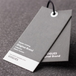 Fashionable Clothing Logo Brand Paper Hang Tag