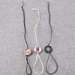 Garment Hangtag Aluminum Hang Tag String Seal For Clothing