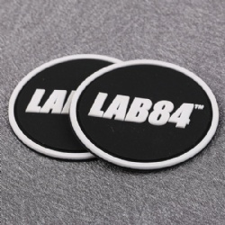 3D Soft Rubber Badge Silicone patch For Clothes