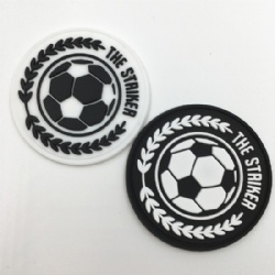 3D Soft Rubber Badge Silicone patch For Clothes